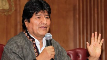 Evo Morales, exmandatario de Bolivia