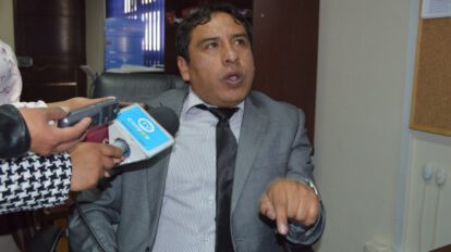 Renuncia fiscal Oruro, Orlando Zapata