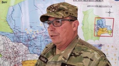 Williams Kaliman excomandante de las Fuerzas Armadas de Bolivia