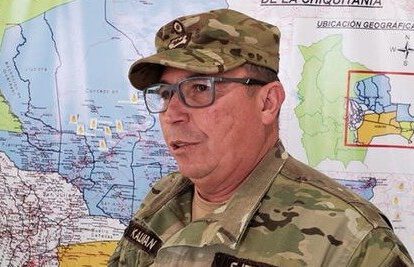 Williams Kaliman excomandante de las Fuerzas Armadas de Bolivia