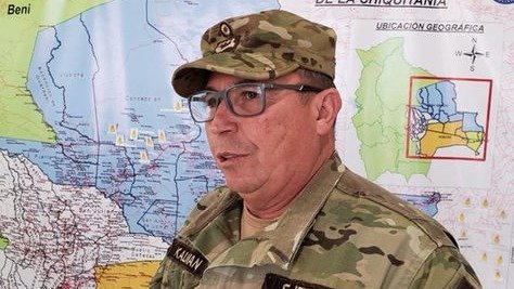 Williams Kaliman excomandante de las Fuerzas Armadas de Bolivia