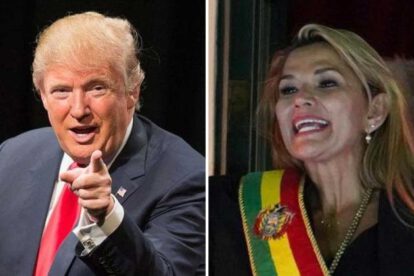 Donald Trump apoyo Jeanine Áñez