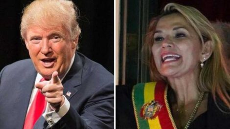 Donald Trump apoyo Jeanine Áñez