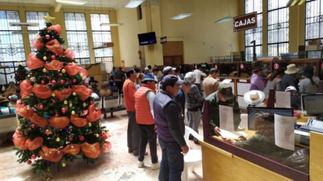 Recaudaciones del perdonazo municipal en Oruro
