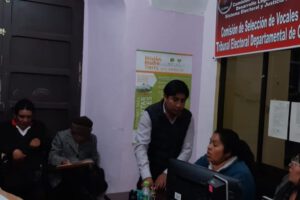 Vocales Tribunal Departamental en Oruro
