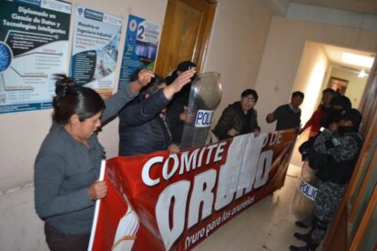 Candidatos a vocales del TED de Oruro en la Asamblea Legislativa Departamental