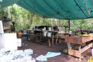 Laboratorio de cocaína encontrado en Santa Cruz