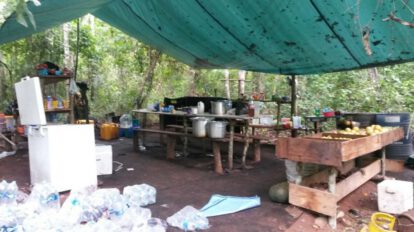 Laboratorio de cocaína encontrado en Santa Cruz