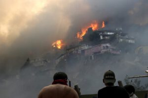 Incendio en Valparaíso
