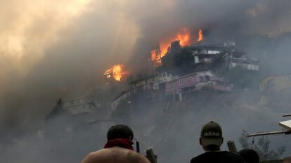 Incendio en Valparaíso