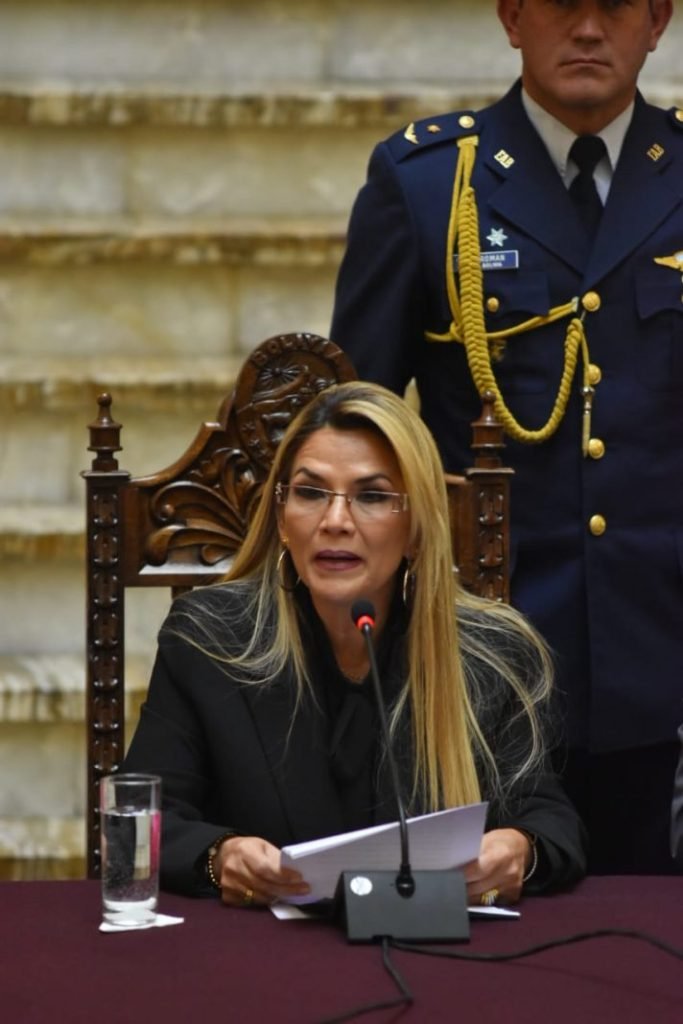 Personas no gratas Bolivia: Jeanine Añez, presidente interina de Bolivia