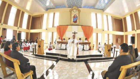 Templo católico en Villa Pagador en honor a la Virgen del Socavón