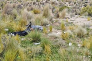 Hallan el cuerpo de un hombre en Potosí