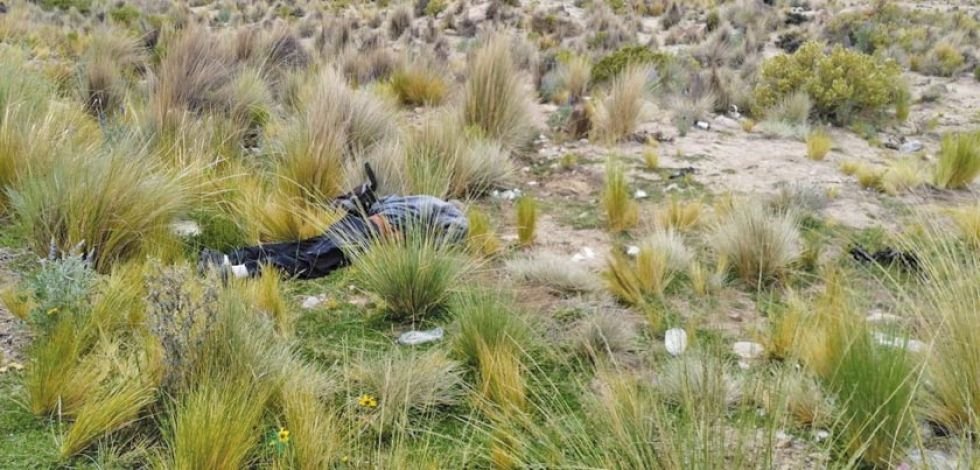 Hallan el cuerpo de un hombre en Potosí