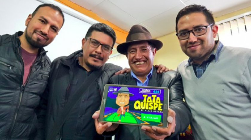 Tata Quispe videojuego Viaje Ancestral