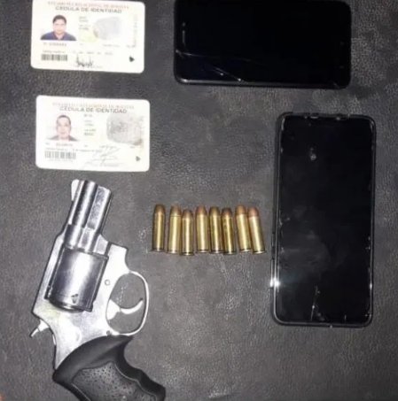 Aprehensión de hombres en Concepción tras disparar a un grupo de personas