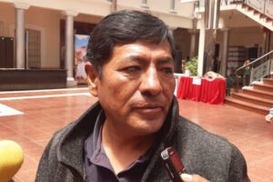 Reunión del pacto de unidad del MAS en Huanuni