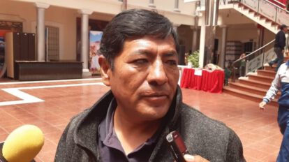 Reunión del pacto de unidad del MAS en Huanuni