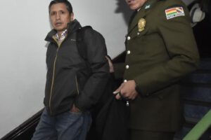 Celier Aparicio Arispe, excomandante de la Fuerza Aérea Boliviana
