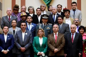Jeanine Áñez candidatura en redes sociales