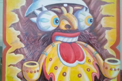 Maquetas para el pintado del recorrido del Carnaval de Oruro