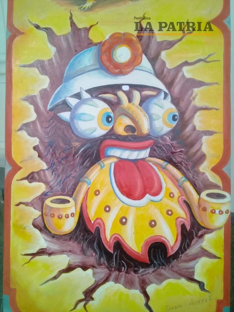 Maquetas para el pintado del recorrido del Carnaval de Oruro