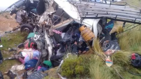 Accidente en la carretera La Paz – Carabuco