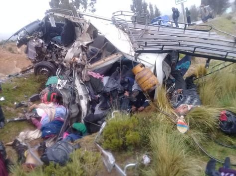 Accidente en la carretera La Paz – Carabuco