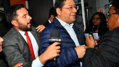 Luis Arce Catacora en audiencia por el caso Fondo Indígena