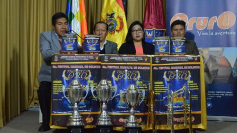 Concurso Trompeta de Oro presentado por autoridades y músicos