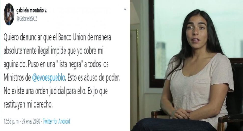 Gabriela Montaño aguinaldo
