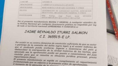 Aprehensión de Jaime Iturri por delitos financieros