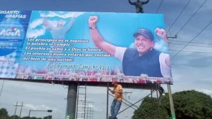 Camacho campaña política anticipada