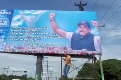 Camacho campaña política anticipada