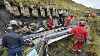 Accidente fatal en los Yungas