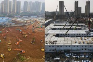hospital en 10 días para atender a los enfermos con coronavirus en Wuhan