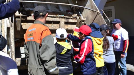 Campaña de limpieza en Oruro para el Carnaval
