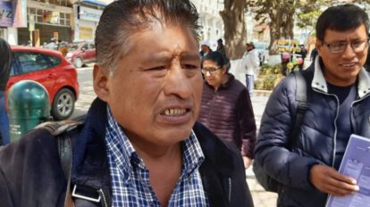 Hugo Gutiérrez candidato a diputado por la alianza Creemos