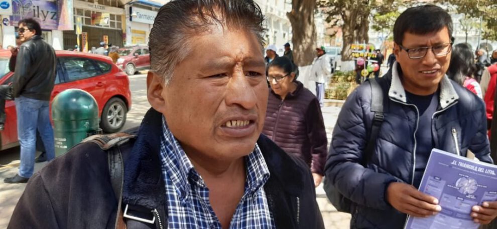Hugo Gutiérrez candidato a diputado por la alianza Creemos