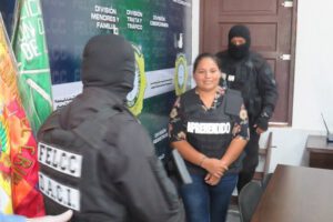 Deysi Choque, candidata a diputada del MAS, detenida en Palmasola