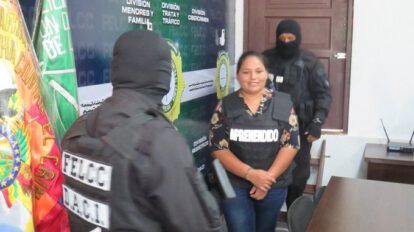 Deysi Choque, candidata a diputada del MAS, detenida en Palmasola