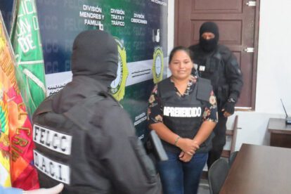 Deysi Choque, candidata a diputada del MAS, detenida en Palmasola