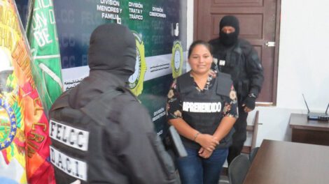 Deysi Choque, candidata a diputada del MAS, detenida en Palmasola