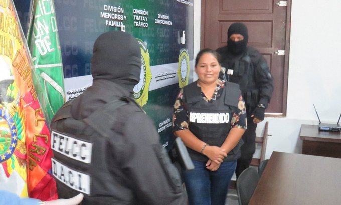 Deysi Choque, candidata a diputada del MAS, detenida en Palmasola