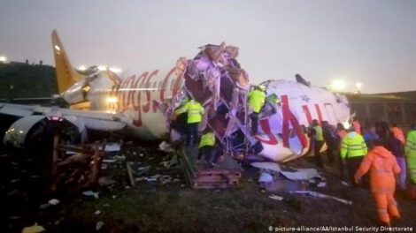 Accidente de avión en Turquía
