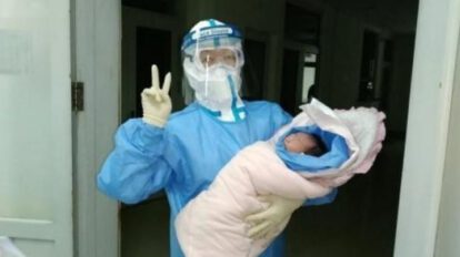 bebé con coronavirus en Wuhan