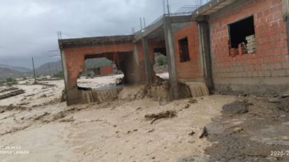 Riada en Cotagaita causa destrucción de casas