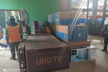 mercadería ilegal incautada en Oruro