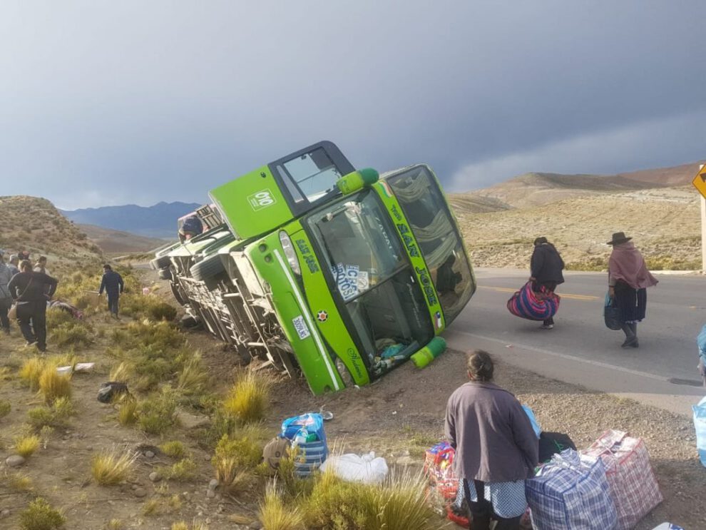 Accidente de tránsito en Oruro