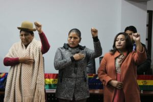Casilda Flores es la nueva presidente de la Brigada Parlamentaria de Oruro